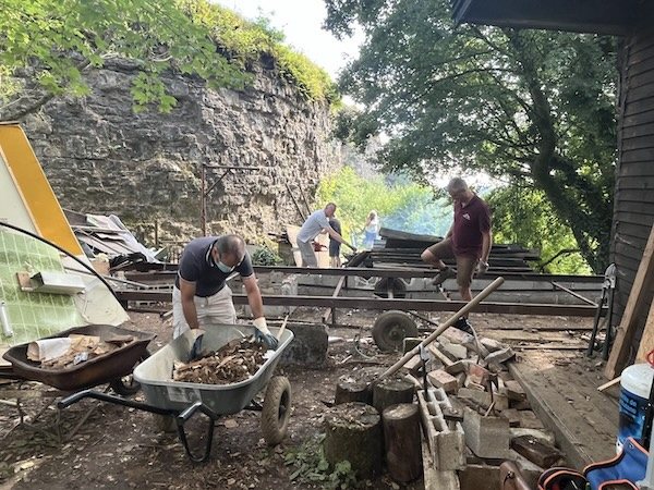 Restauration du Château de Montcornet